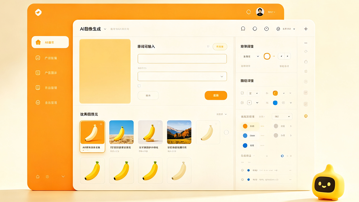 香蕉AI软件界面预览